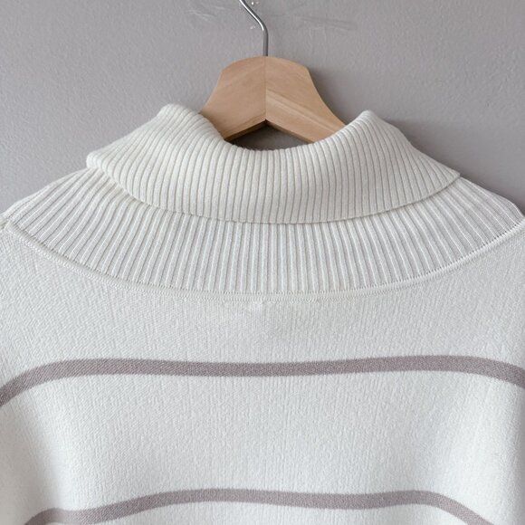 Free People Paulie Stripe Turtleneck Sweater New with tags! Oversized sweater - Picture 12 of 14